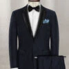 Napolean Polka Blue Wool Tuxedo Suit -Vest Gentleman Shop nappolkabluewltuxsuitlok a40f7eba 5904 419e b793 8b38b3cde261
