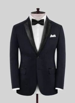 Blue Tuxedo Suit -Vest Gentleman Shop navybluemerinowooltuxedosuit 2