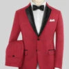 Red Tuxedo Suit -Vest Gentleman Shop redtuxedosuitlook