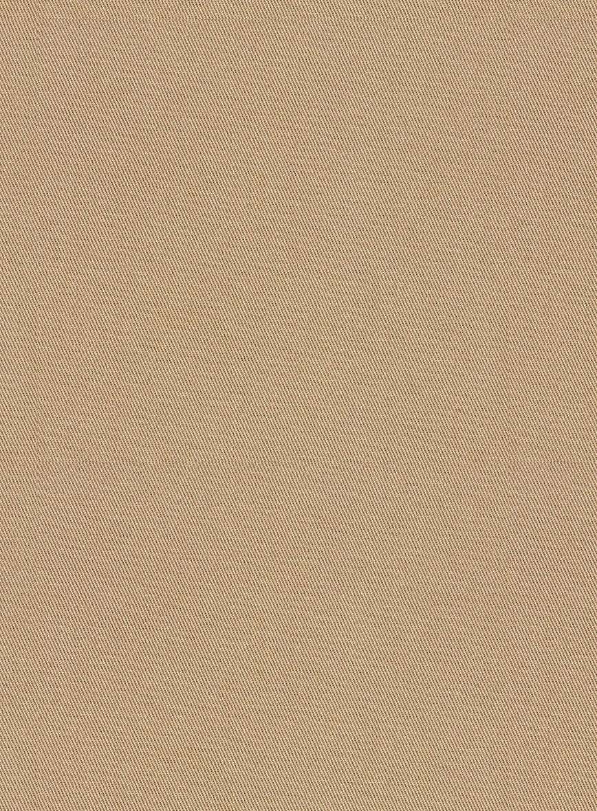 Scabal Beige Cashmere Cotton Pants 4 Scabal Beige Cashmere Cotton Pants - Image 2