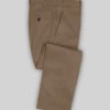 Scabal Brown Cotton Stretch Pants -Vest Gentleman Shop scabalbrowncottonstretchpantlk