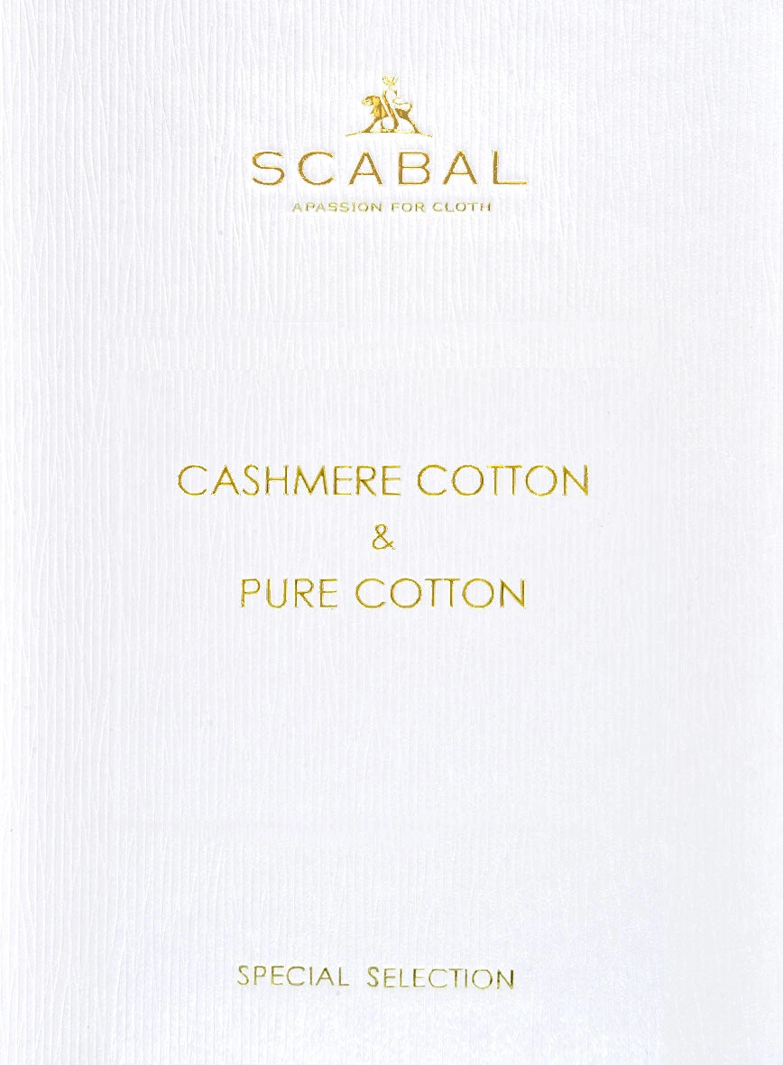 Scabal Gray Cotton Stretch Pants 5 Scabal Gray Cotton Stretch Pants - Image 3