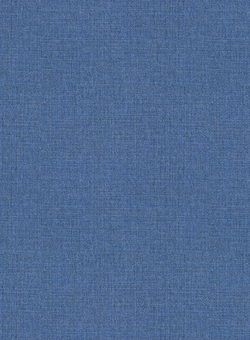 Scabal Cosmopolitan Imperial Blue Wool Pants 5 Scabal Cosmopolitan Imperial Blue Wool Pants - Image 3