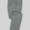 Scabal Gray Cotton Stretch Pants -Vest Gentleman Shop scabalgraycottonstretchpantlk