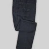 Scabal Tornado Glen Blue Wool Pants -Vest Gentleman Shop scabaltornadoglenbluewoolpants