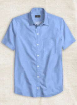 Sky Blue Luxury Twill Shirt