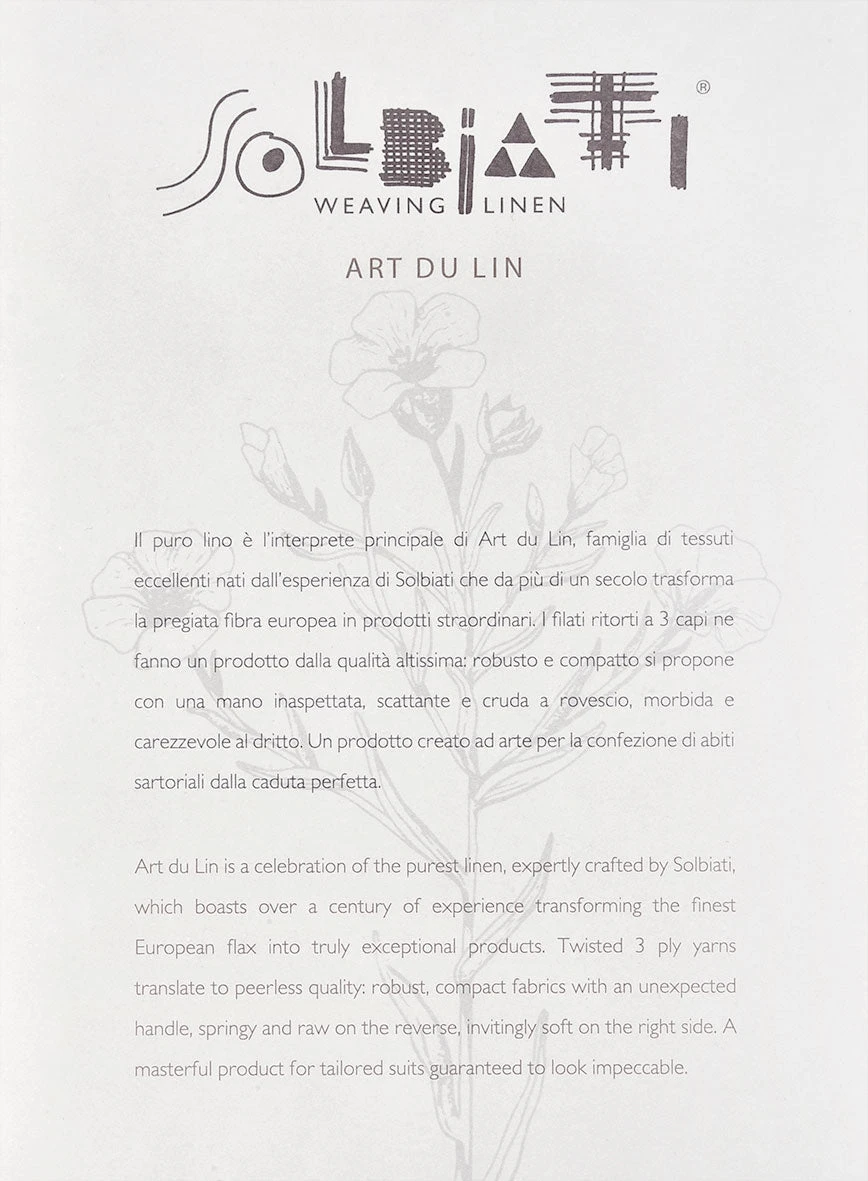 Solbiati Art Du Lin Black Linen Pants 7 Solbiati Art Du Lin Black Linen Pants - Image 5