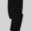 Solbiati Art Du Lin Black Linen Pants