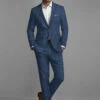 Stone Blue Linen Suit