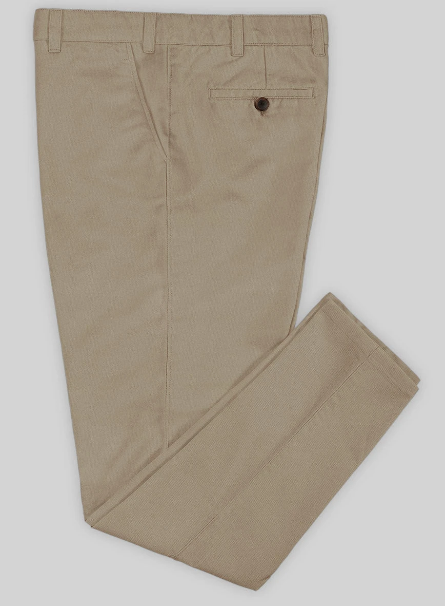 Washed Stretch Summer Khaki Chino Pants 4 Washed Stretch Summer Khaki Chino Pants - Image 2