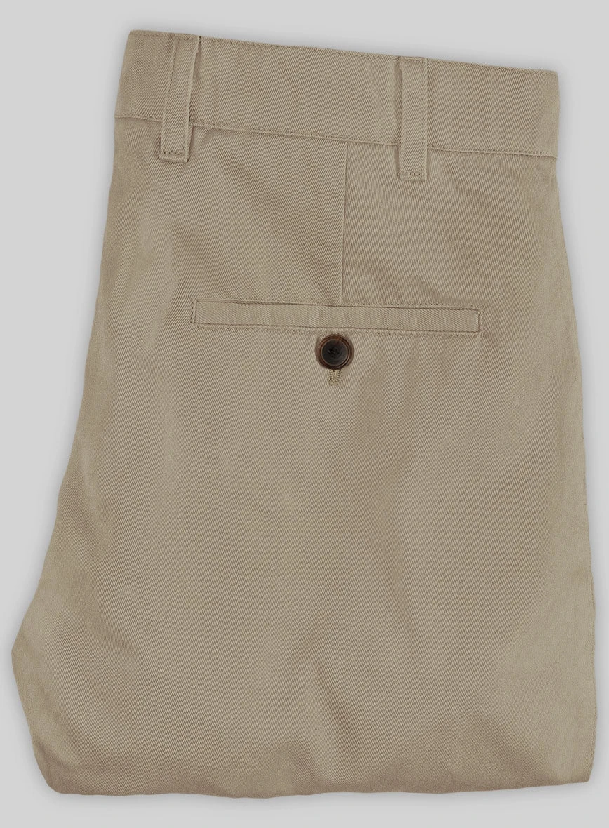 Washed Stretch Summer Khaki Chino Pants 5 Washed Stretch Summer Khaki Chino Pants - Image 3