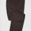 Lanificio Zegna Traveller Brown Wool Pants -Vest Gentleman Shop zegnatravellerbrownwlpantslook