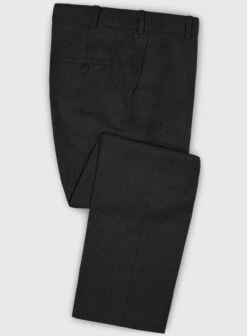 Lanificio Zegna Trofeo Black Wool Pants