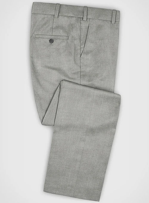 Lanificio Zegna Trofeo Mid Gray Wool Pants 3 Lanificio Zegna Trofeo Mid Gray Wool Pants